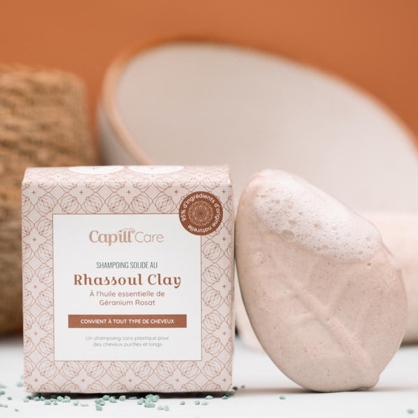 Capill'Care - Solid Shampoo with Rhassoul Clay
