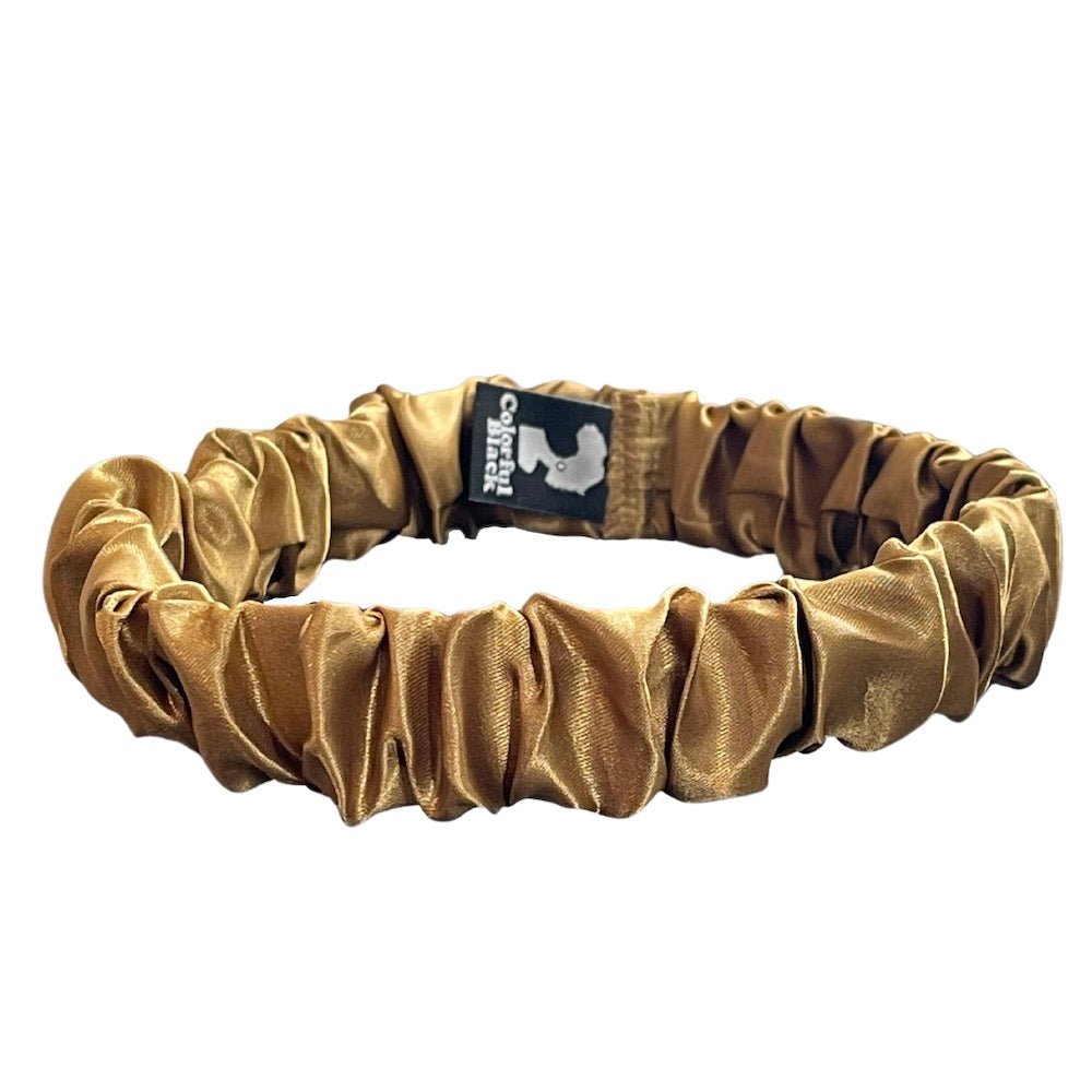 Colorful Black - Bandeau en satin - Colorful Black