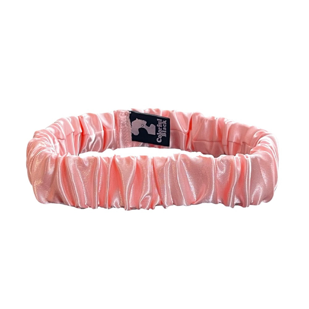 Colorful Black - Bandeau en satin