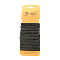 Colorful Black - Élastiques Torsadés pour Cheveux - Lot de 10 (noirs) - Colorful Black