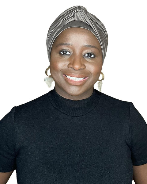 Colorful Black - Foulard / Turban à nouer AYO