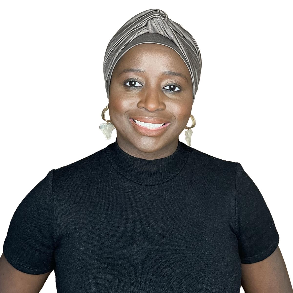 Colorful Black - AYO Tie Scarf / Turban