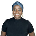 Colorful Black - Foulard / Turban à nouer AYO - Colorful Black