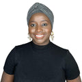Colorful Black - Foulard / Turban à nouer AYO - Colorful Black