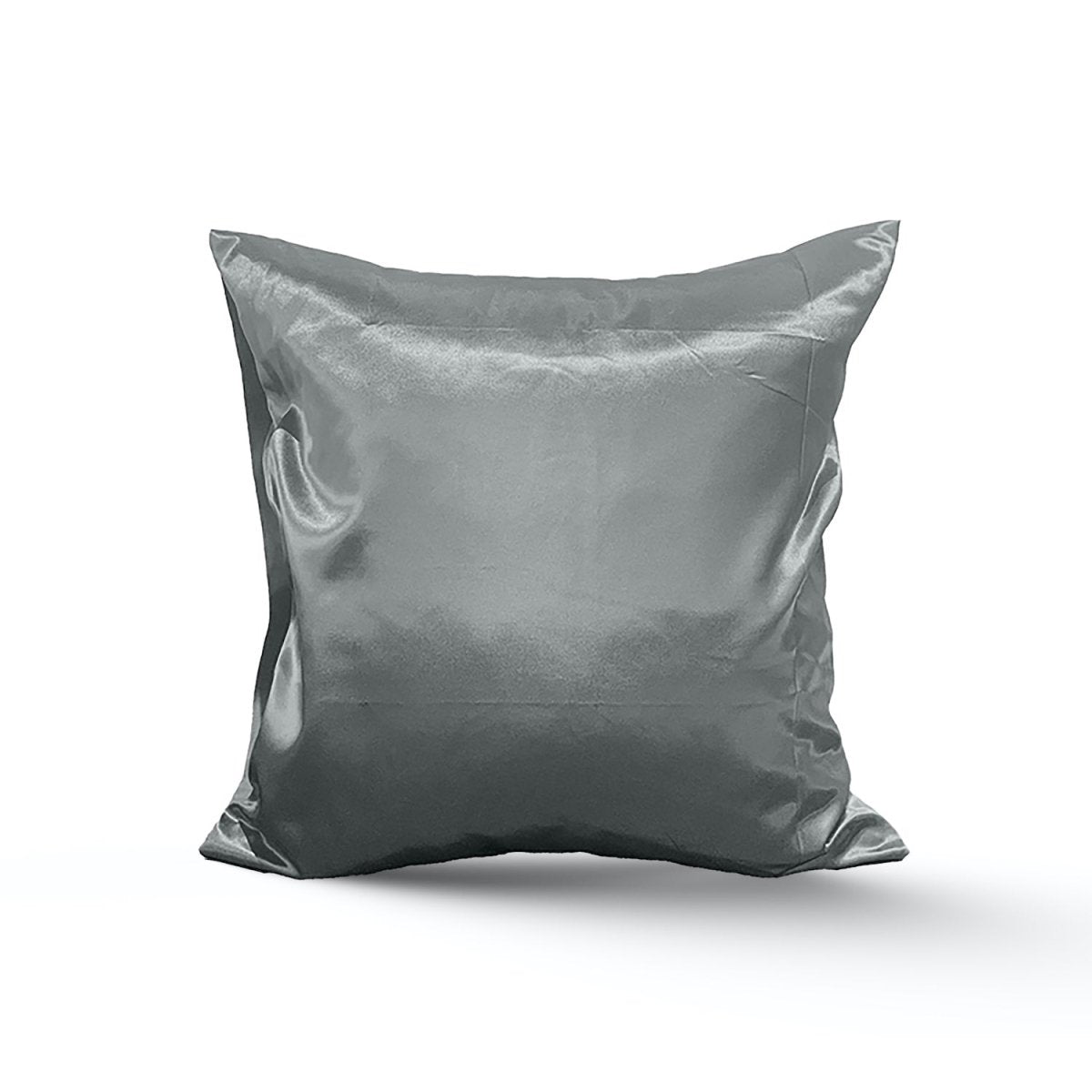 Colorful Black - Taie d'Oreiller en Satin - Carrée (65 x 65cm) - Colorful Black