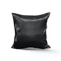 Colorful Black - Taie d'Oreiller en Satin - Carrée (65 x 65cm) - Colorful Black