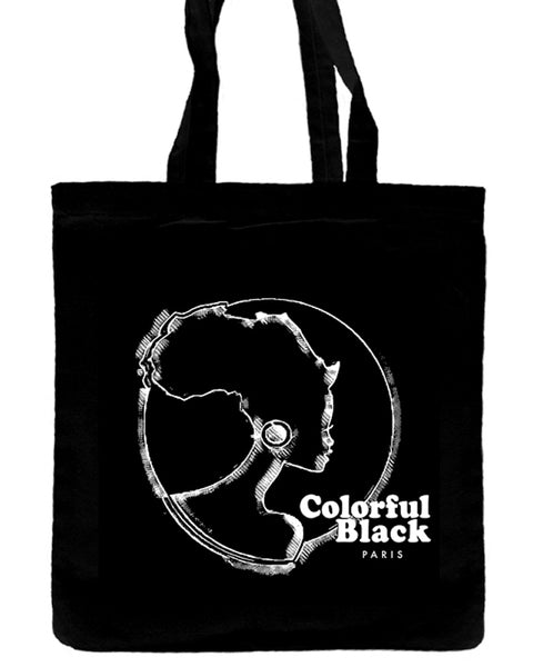 Colorful Black - Tote Bag