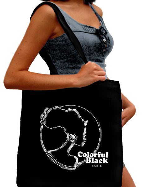 Colorful Black - Tote Bag