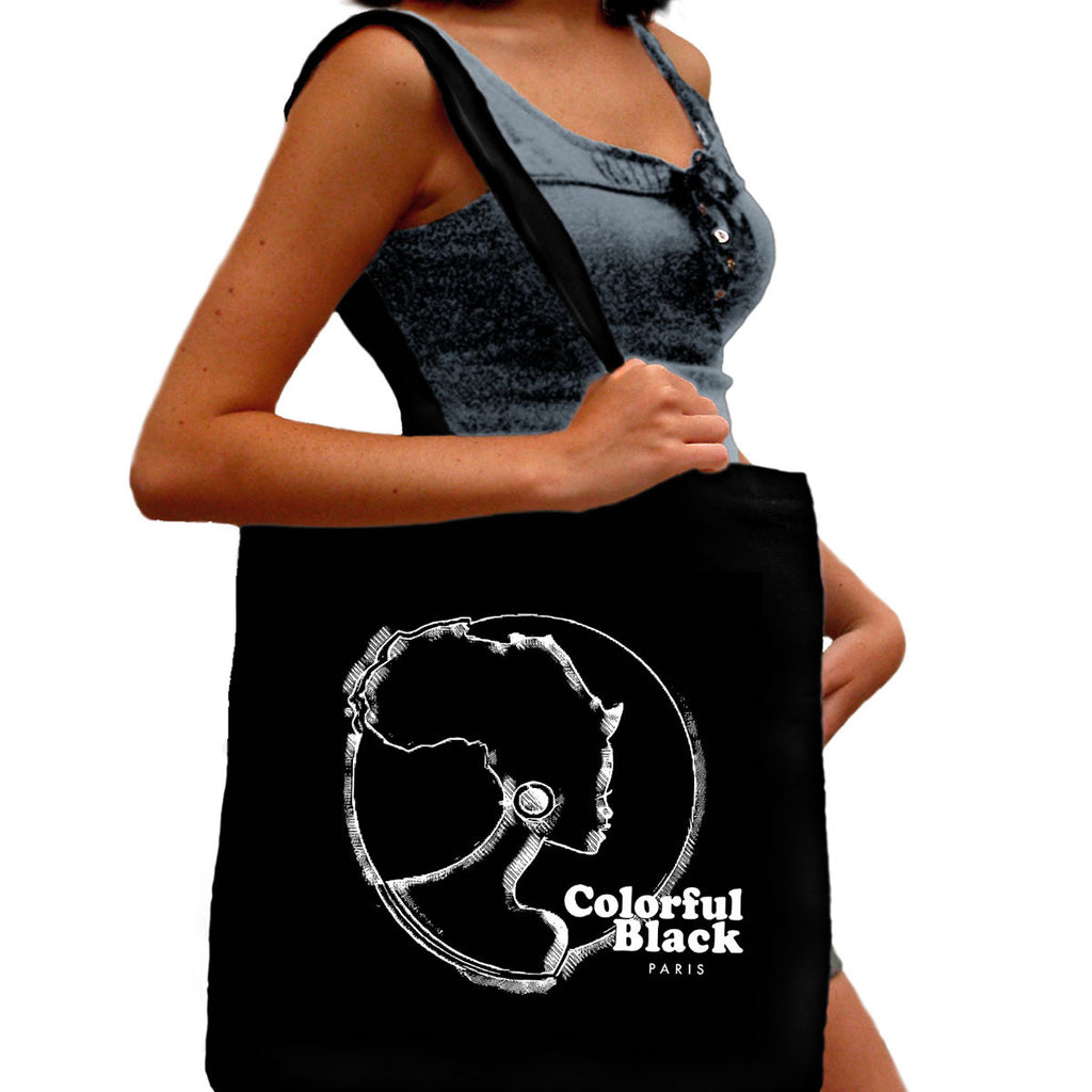 Colorful Black - Tote Bag