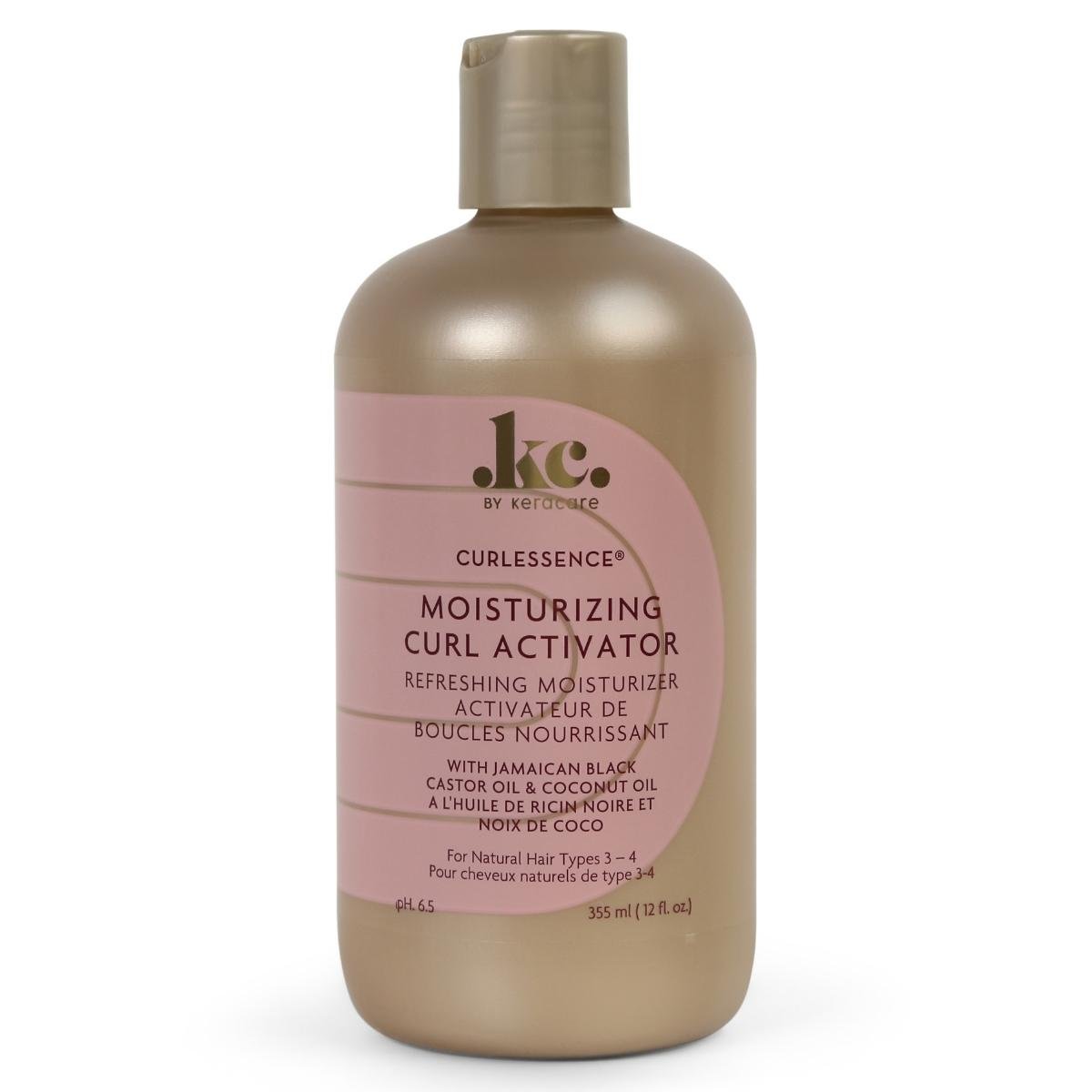 Curlessence by Keracare - Curl Activator - Activateur de boucles (355ml) - Colorful Black