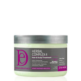La Herbal Complex 4 est la crème pour la pousse des cheveux Design Essentials. Appliquée régulièrement sur votre cuir chevelu, elle booste la croissance capillaire.