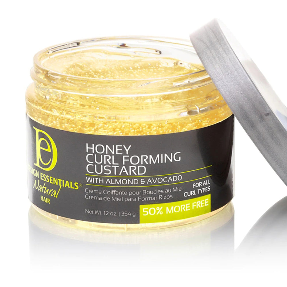 Design Essentials Almond & Avocado Honey Custard Curl Forming Gel (G