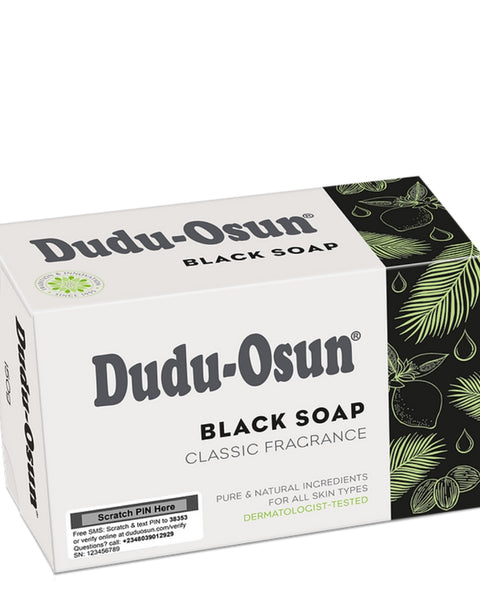 Dudu-Osun est un savon noir africain fabriqué à la main, de façon traditionnelle et 100% naturelle. C'est un excellent gommage naturel.