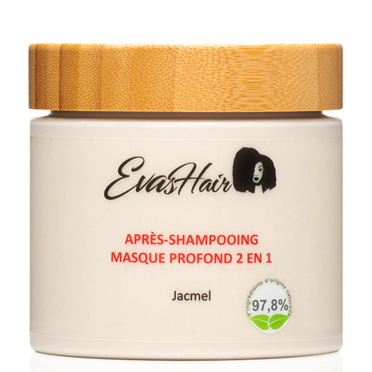 EvasHair - Après - Shampoing / Masque Hydratant - Jacmel - Colorful Black