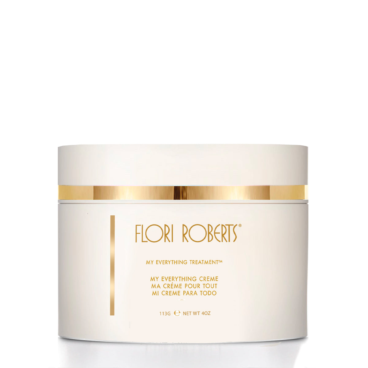 La crème de soin My Everything Cream a été développée par Flori Roberts. Elle nourrit et adoucie votre peau tout en lui donnant de l'élasticité.