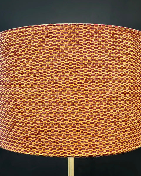 AnnAbatjour - Abat-Jour en Imprimé Wax - Diamètre 40cm (hauteur 25cm) - modèle 6