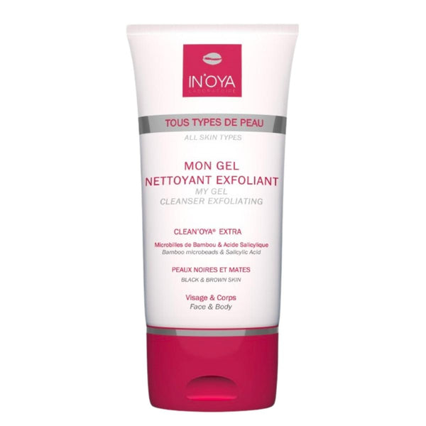 Gel Nettoyant Exfoliant d’Inoya, pour un nettoyage en profondeur de votre peau. Il retire les impuretés incrustées en profondeur et purifie complètement votre peau.