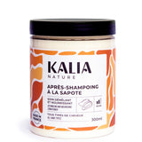 L'Après-Shampoing à la Sapote de Kalia Nature est excellent sur les cheveux secs et fragiles. Il est en mesure de les hydrater et les nourrir et favorise le démêlage