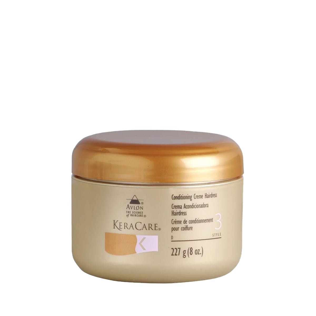 Keracare - Conditioning Creme Hairdress (crème) - 227g - Colorful Black