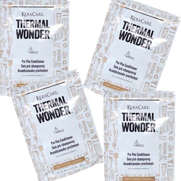 Keracare - Thermal Wonder - Pre-Poo Conditioner - Pack of 4 Sachets