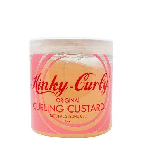 Kinky Curly - Curling Custard (gelée coiffante) - 236ml - Colorful Black