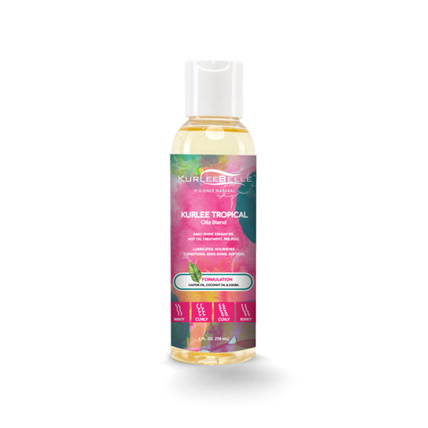 Le Tropical Oils Blend est un somptueux mélange d'huiles tropicales restaure les cheveux secs et abîmés. Il est idéal en bains d'huiles ou en massage sur le cuir chevelu pour activer la pousse.
