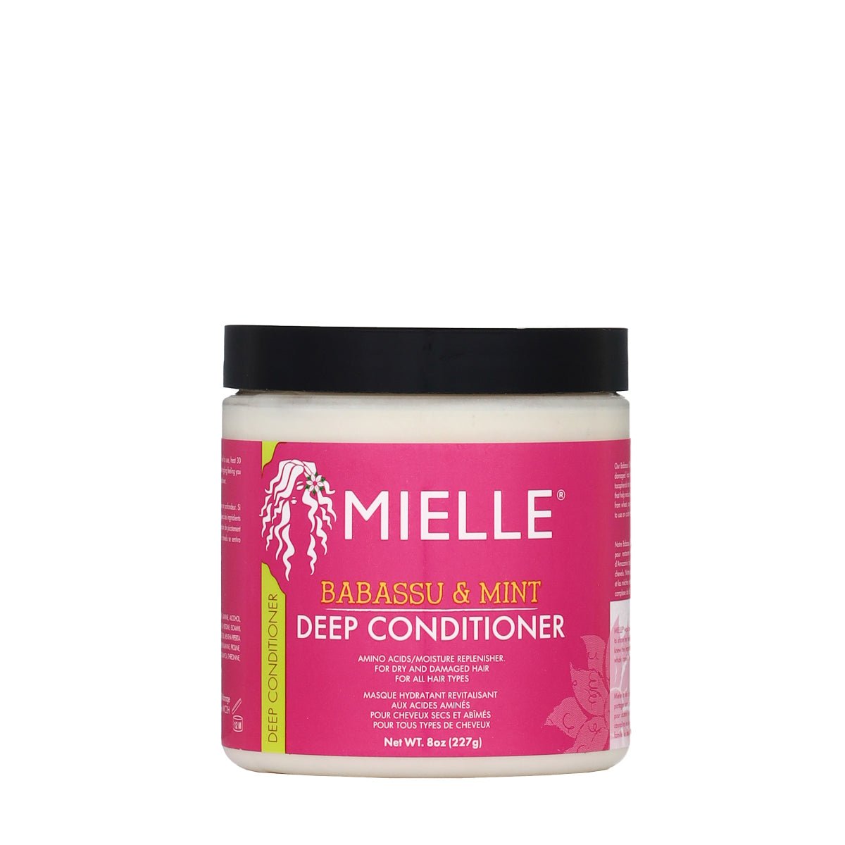 Mielle Organics - Essentials - Babassu Oil & Mint Deep Conditioner (Masque protéiné) - Colorful Black