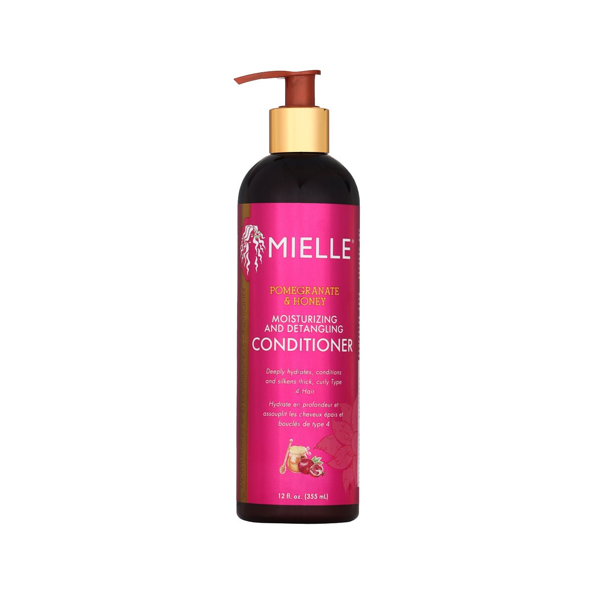 Mielle Organics - Pomegranate & Honey Conditioner (Après - shampoing à rincer) - Colorful Black