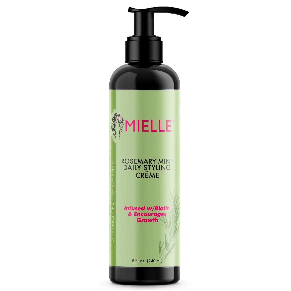 Mielle Organics - Rosemary Mint - Daily Styling Crème (Lait coiffant) - Colorful Black