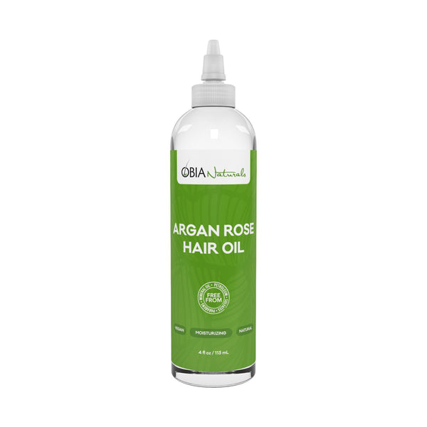 Argan Rose Hair Oil est un somptueux mélange d'huiles d'argan, de rose et de coco pour nourrir cheveux et cuir chevelu et favoriser ainsi la croissance capillaire.