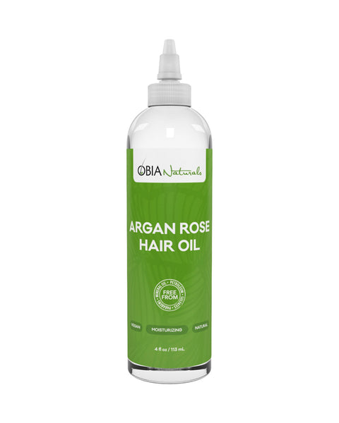 Argan Rose Hair Oil est un somptueux mélange d'huiles d'argan, de rose et de coco pour nourrir cheveux et cuir chevelu et favoriser ainsi la croissance capillaire.