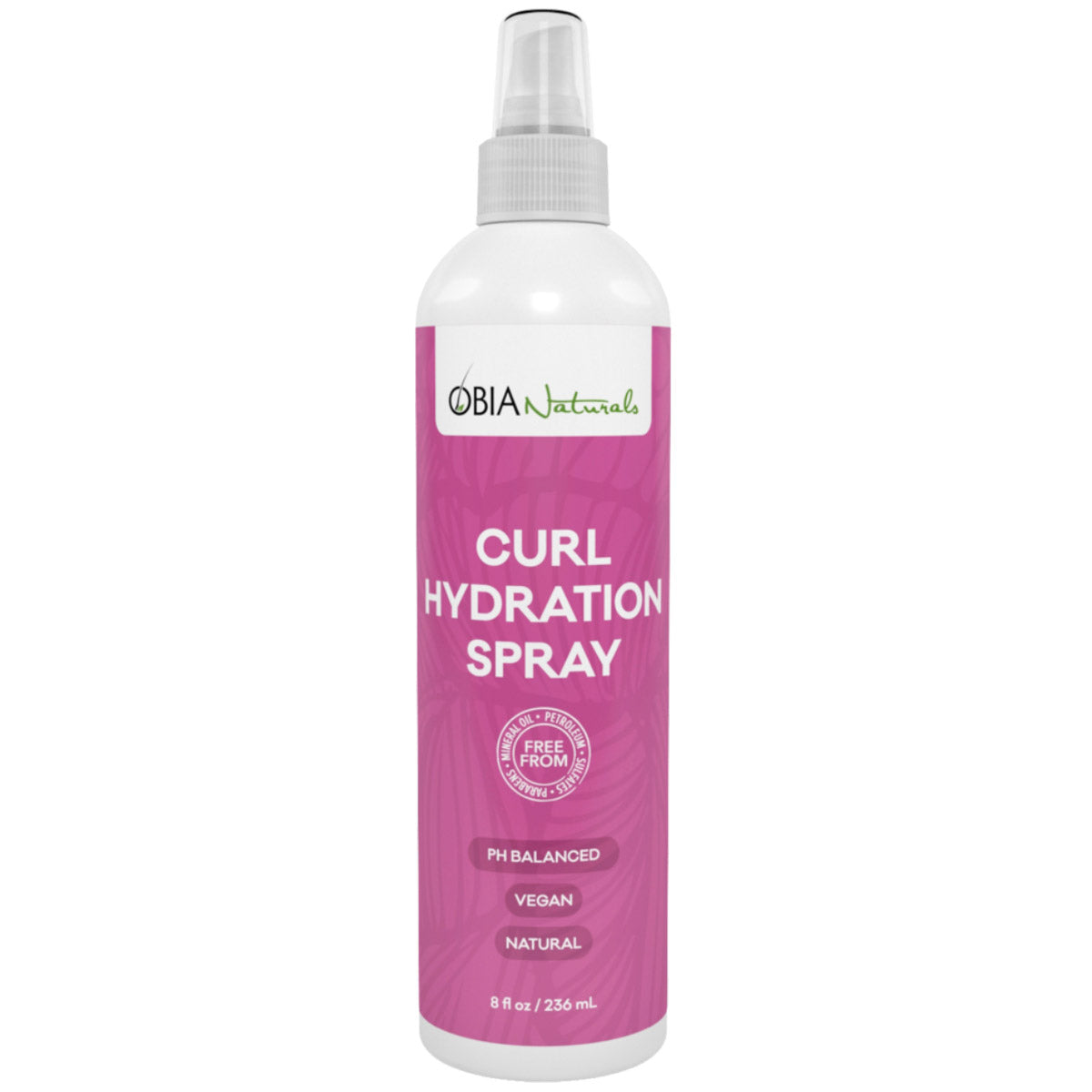 Le Curl Hydration Spray hydrate et rafraîchit au quotidien les cheveux et le cuir chevelu avec des ingrédients naturels comme l'Huile d'Argan et l'Huile de Rose.