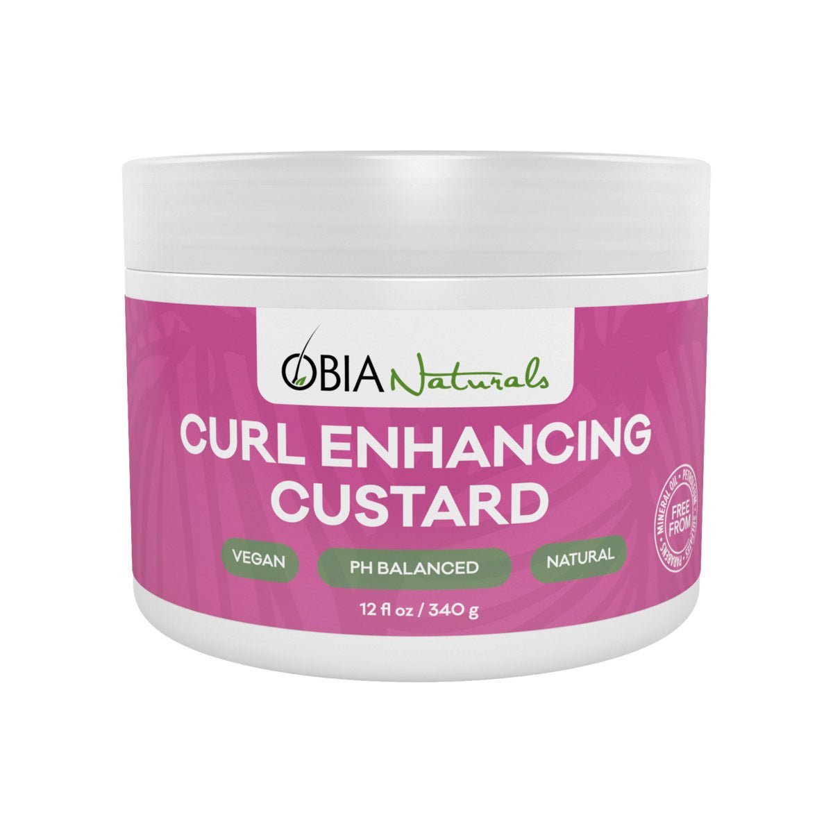 Obia Naturals - Curl Enhancing Custard (Gelée coiffante) - Colorful Black