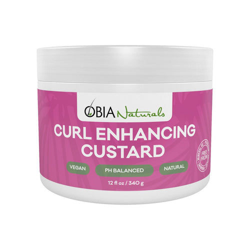 Obia Naturals - Curl Enhancing Custard (Gelée coiffante) - Colorful Black
