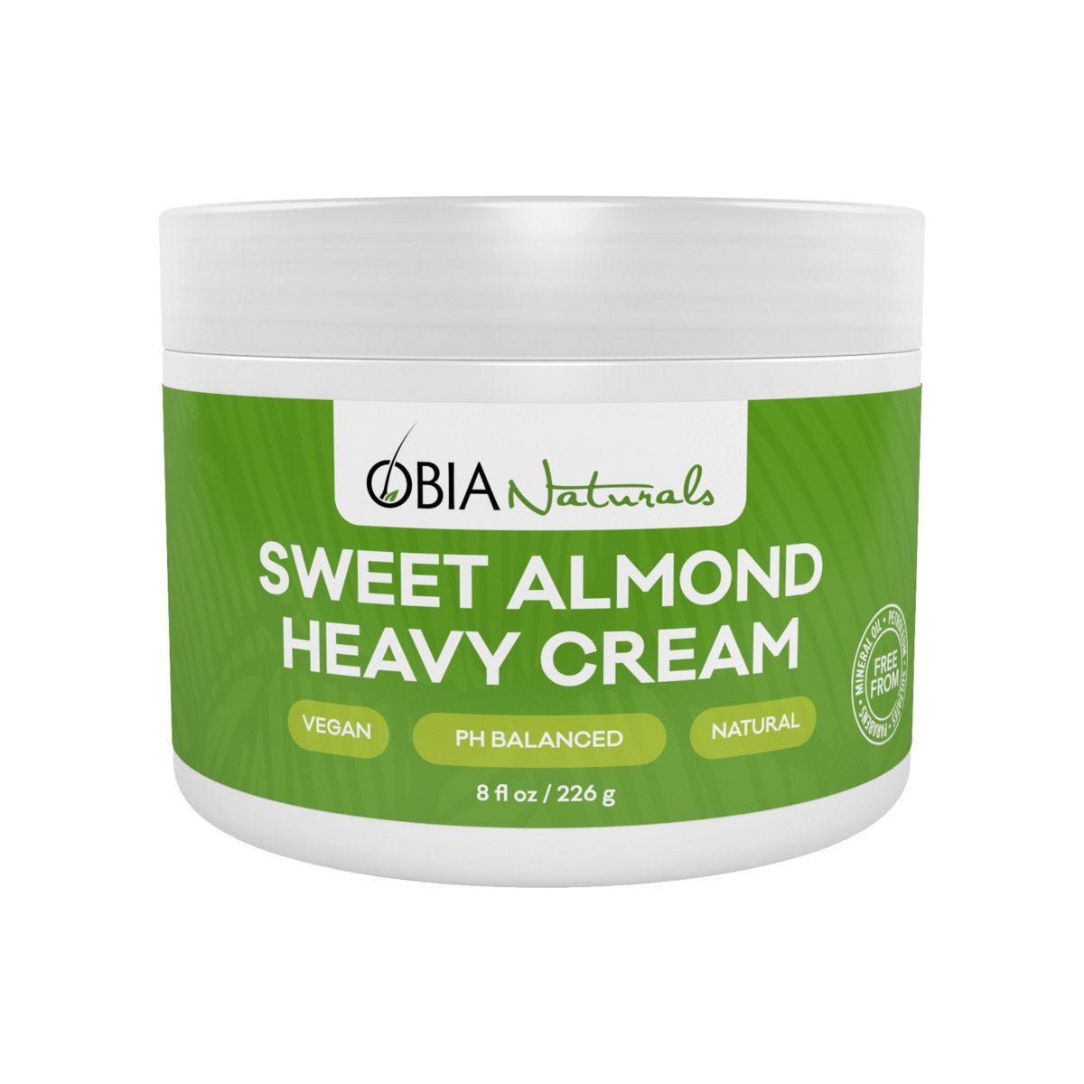 Obia Naturals - Sweet Almond Heavy Cream (Crème riche) - Colorful Black
