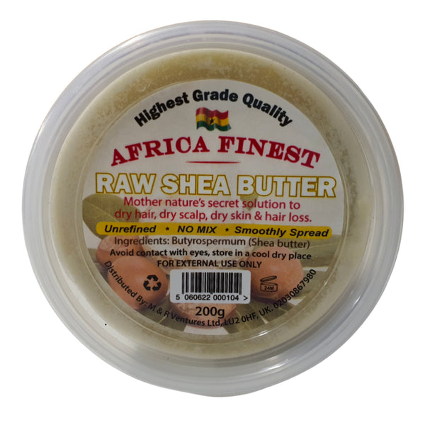 Shea Cocoa Project - Africa Finest - Raw Shea Butter (White)