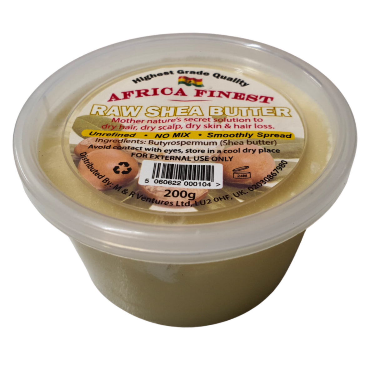 Shea Cocoa Project - Africa Finest - Pure Shea Butter (marfil)