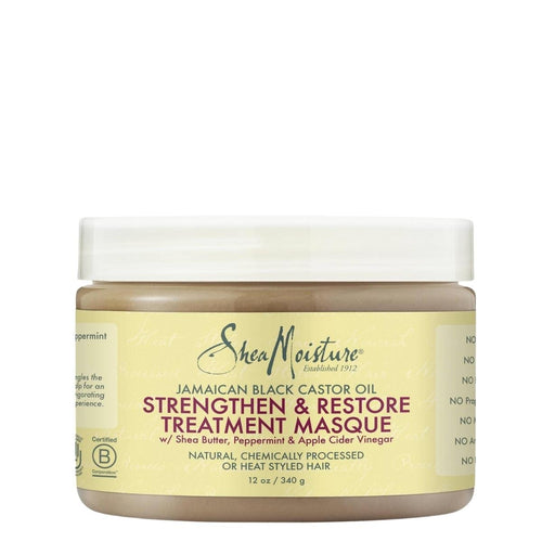 Shea Moisture - Jamaican Black Castor Oil Masque (Masque revitalisant) - Colorful Black