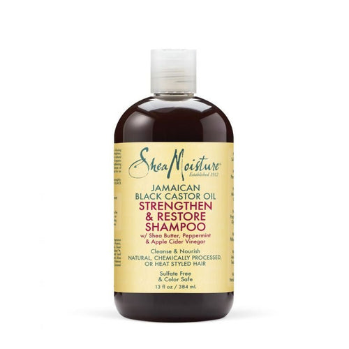 Shea Moisture - Jamaican Black Castor Oil Shampoo (Shampoing) - 384ml - Colorful Black