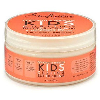 Shea Moisture Kids - Coconut & Hibiscus Curling Butter Cream (Crème) - Colorful Black