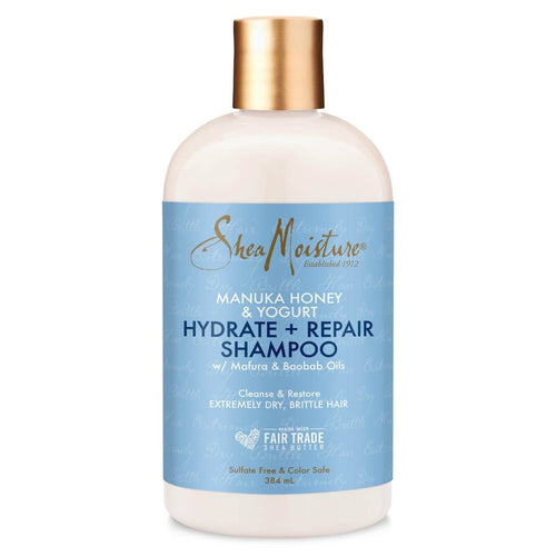Shea Moisture - Manuka Honey & Yogurt - Shampoo (Shampoing) - 384ml - Colorful Black