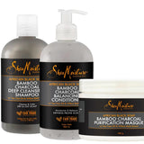 Un cuir chevelu sain favorise la pousse. Prenez le temps de le débarrasser de ses impuretés grâce à la gamme African Black Soap Bamboo Charcoal de Shea Moisture.