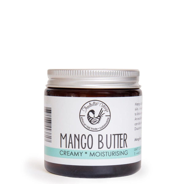 Le beurre de mangue fond au contact de la peau pour nourrir les peaux sèches. Excellent émollient, il confère aux lotions et aux crèmes un aspect riche et crémeux.
