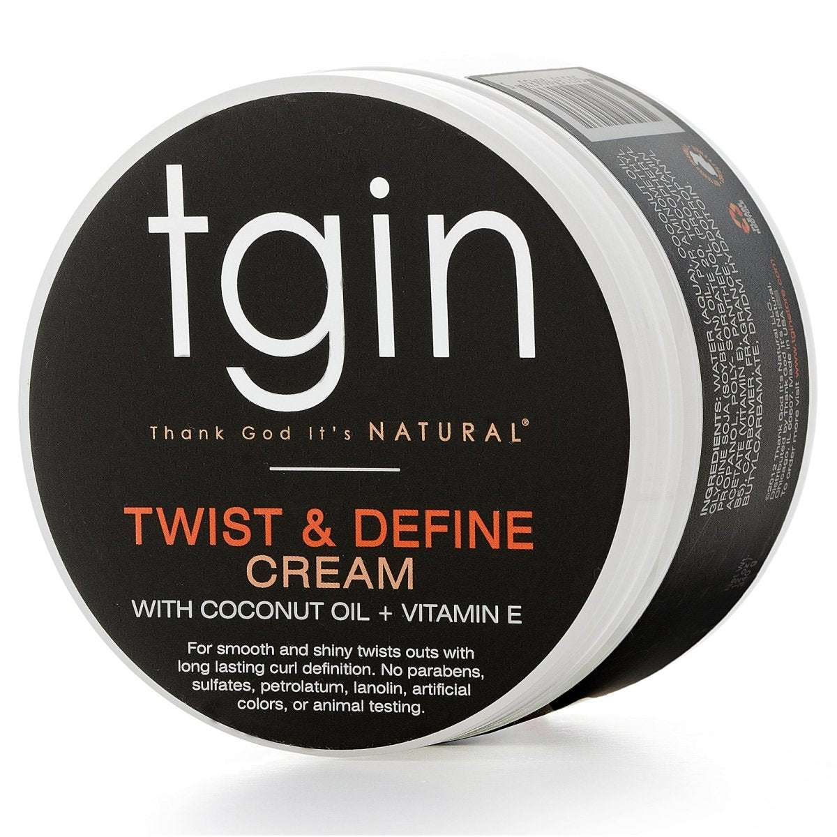 TGIN - Twist & Define Cream (Crème coiffante pour twists) - Colorful Black