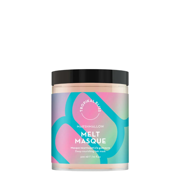 Le masque capillaire Tropikalbliss est composé uniquement d’ingrédients naturels. Il laisse vos cheveux nourris, souples, brillants et parfaitement hydratés.