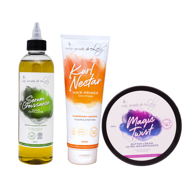 Loly's Secrets - PACK Twist &amp; Twist-Out - 3 products